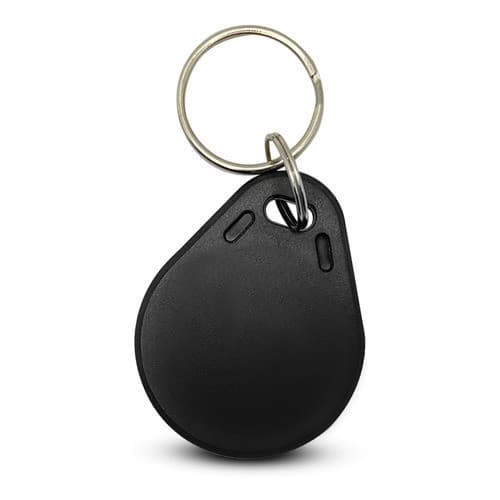 CHAVEIRO PRETO RFID 125 KHZ CONTROLE DE ACESSO UNIVERSAL