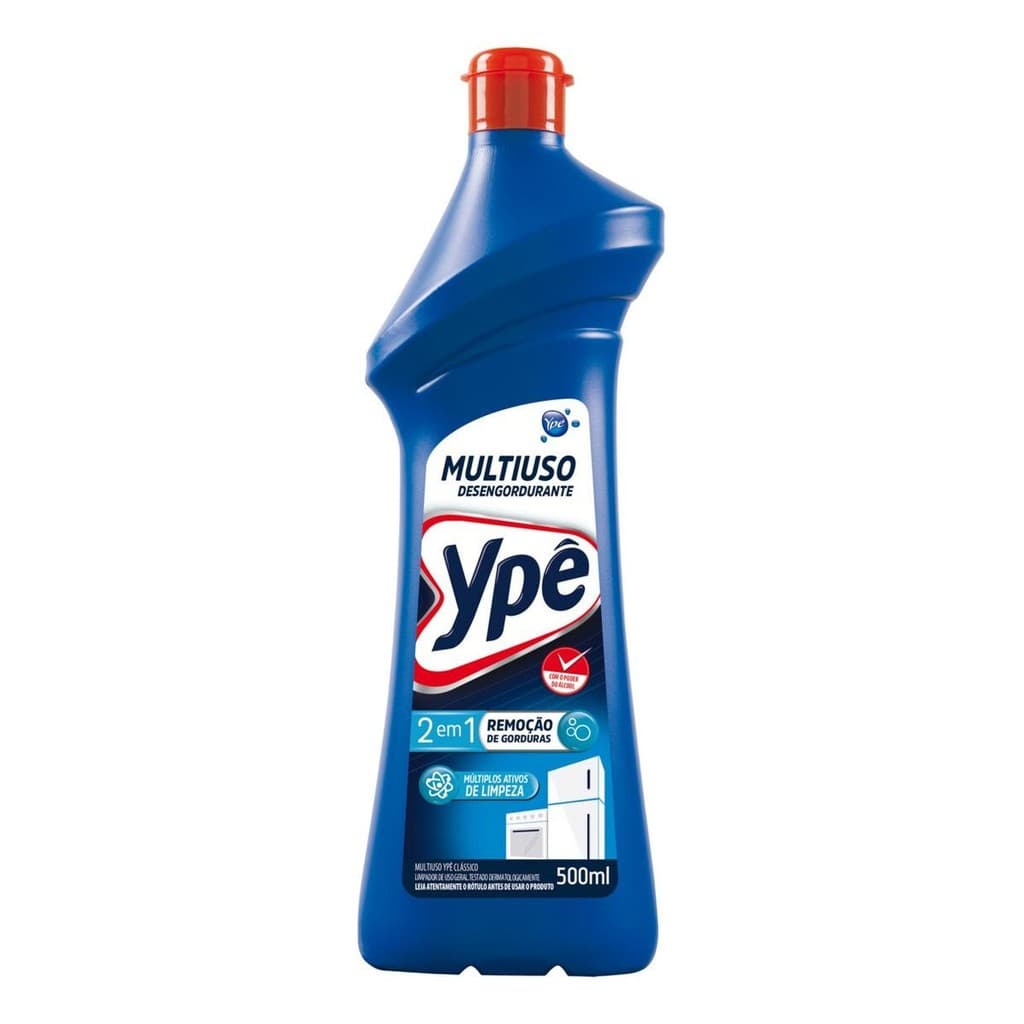 Kit C/ 2 Limpador Multiuso 2 em 1 Com Acao Desengordurante 500ml Ype