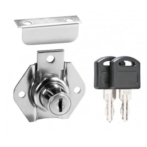 Fechadura 22mm ou 31mm Para Portas E Gavetas De Armários