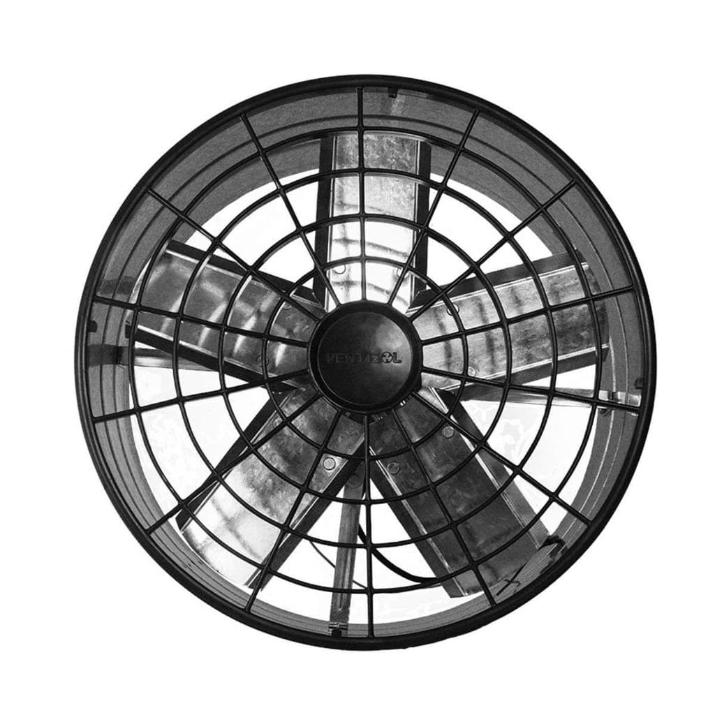 Exaustor Axial Comercial 40 Cm 220V Ventilação E Exaustão Vazão Parede Alta Ventisol