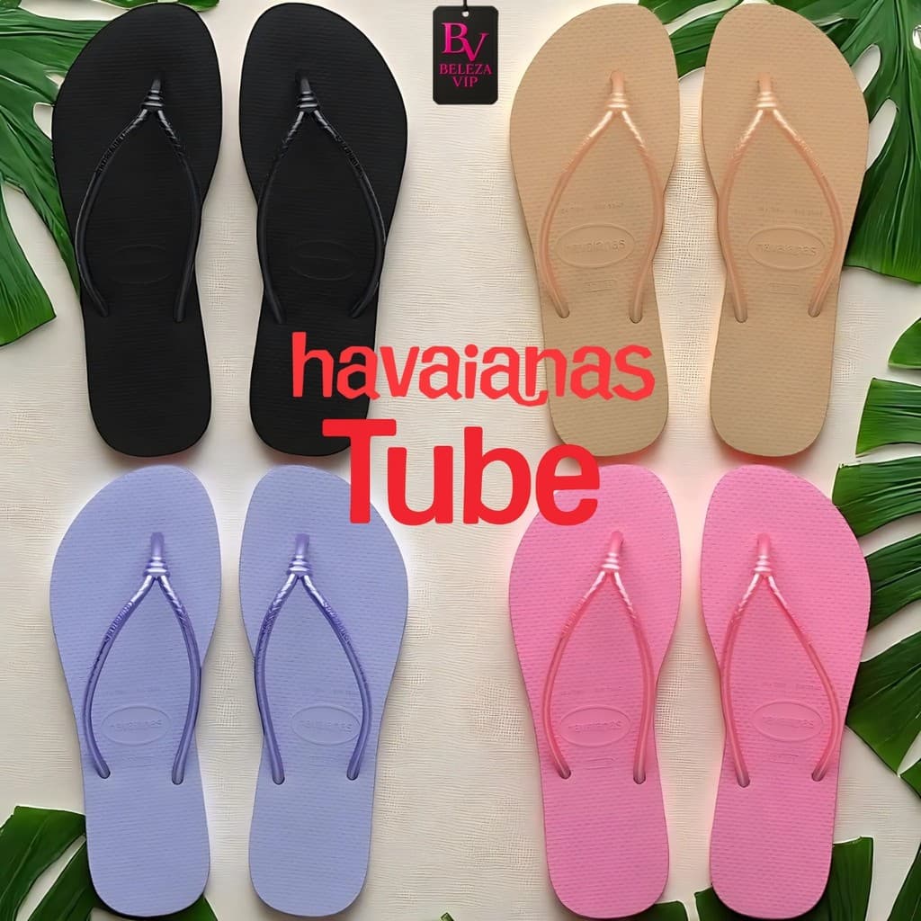 Chinelo Feminino Sandalia Havaianas Tube Original Envio Imediato
