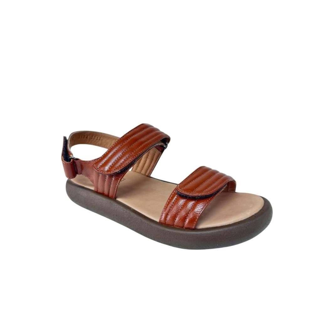 Sandália Ortopédica Opananken Feminina Leve Terracota Comfy