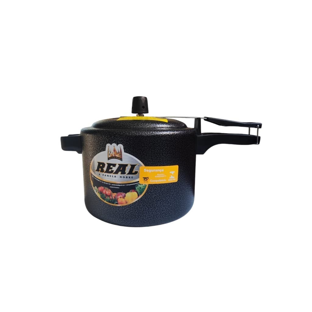 Panela De Pressão Preta: 4.5L