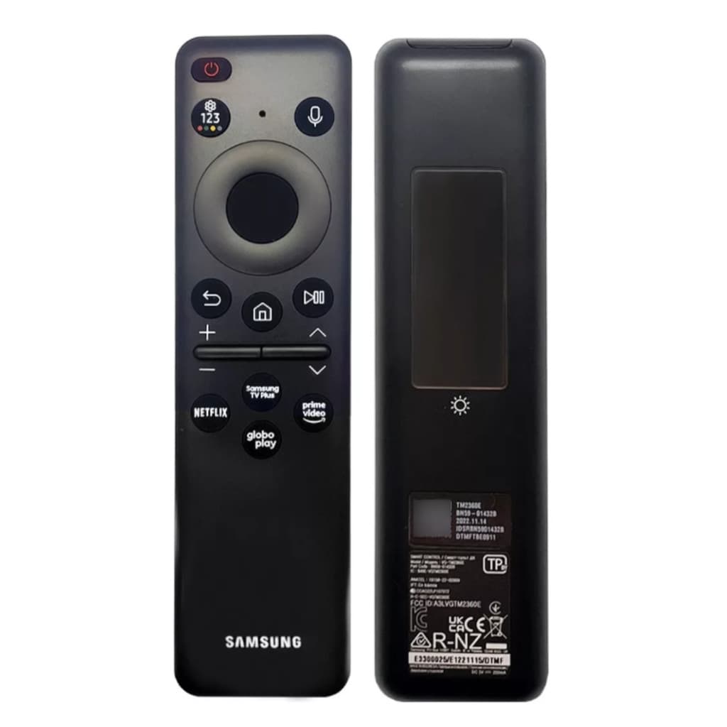 Controle Carregamento Solar Samsung  CU7700 CU8000 BU8000