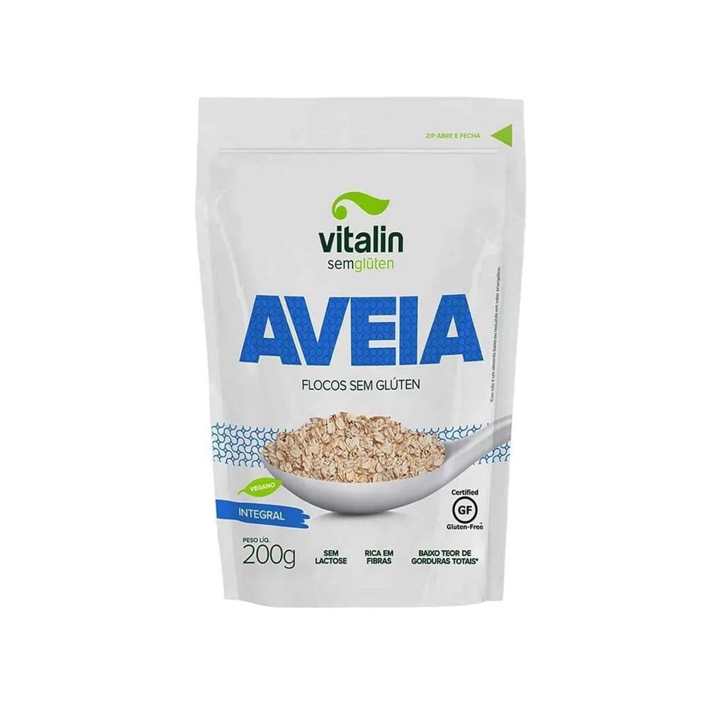 Aveia Flocos Integral 200g - Vitalin