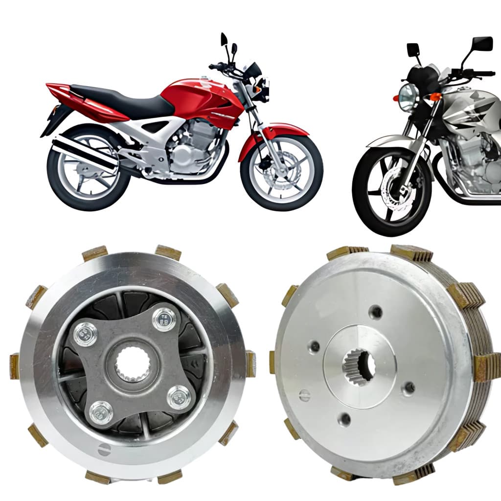 Kit Embreagem Completo Cbx 250 Twister 2001 2002 2003 2004 2005 2006 2007 2008 Original TMAC