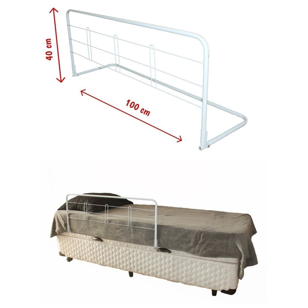 KIT 2 Grade P/ Cama Suporte Lateral Protetor Para Idosos Crianças pode colocar nos 2 lados da cama