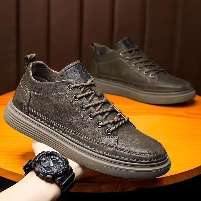 Primavera sapatos masculinos novo estilo respirável impermeável antiderrapante sapatos de Chef masculino na moda All-mat