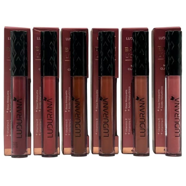 Batom Liquido Nudes Classicos Ludurama 4,5ml