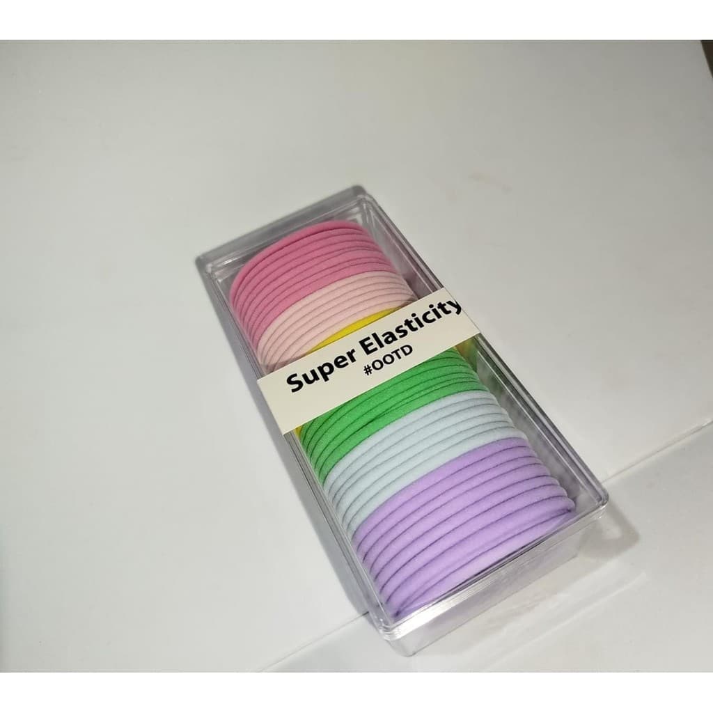 ELÁSTICO COLORIDO C/20 PCS
