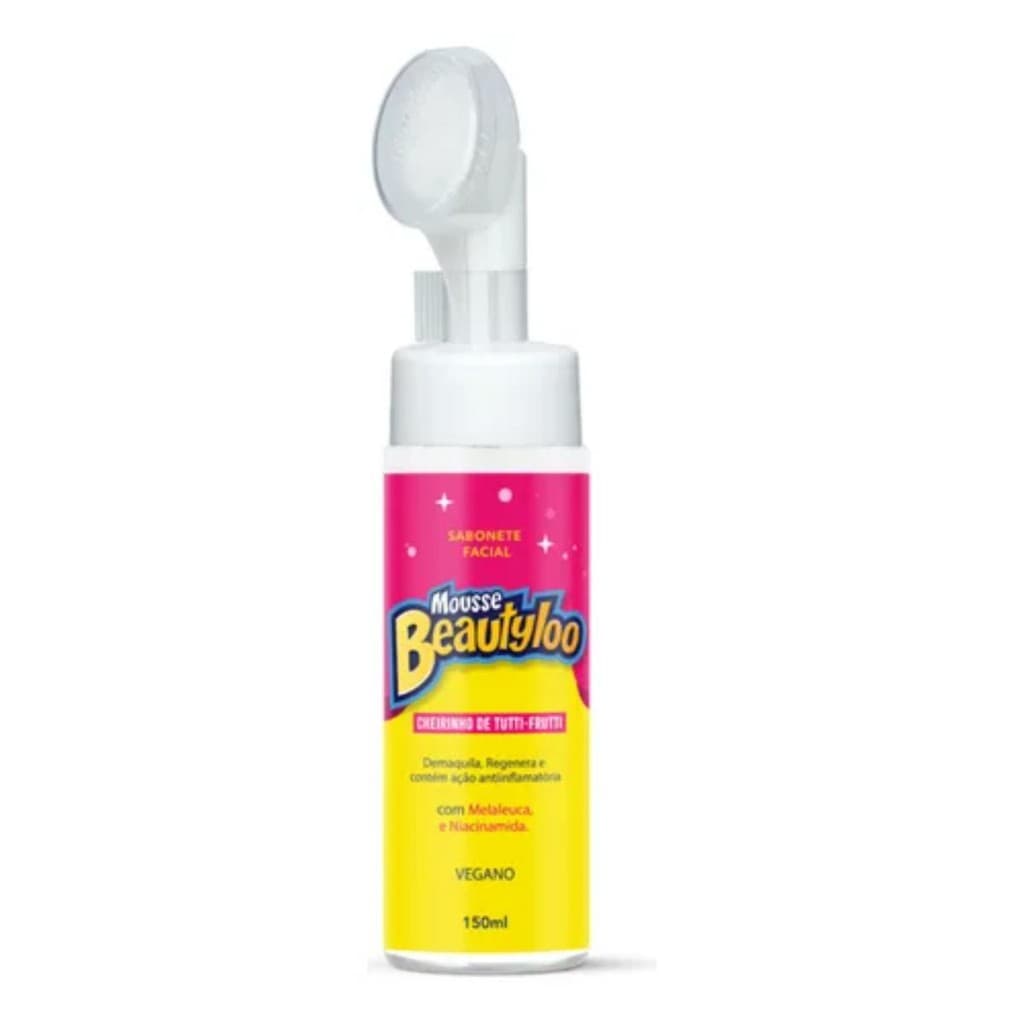 Mousse Facial Beautyloo Tutti Frutti 150ml Face Beautiful - 1un