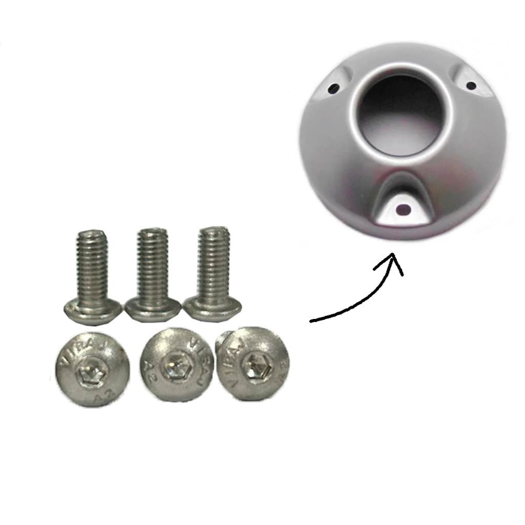 3 Parafusos Allen Inox Boca Escapamento Xre 300 2009 ate 2023