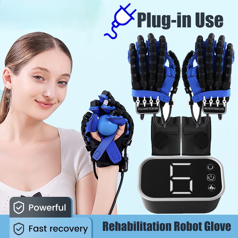 Luvas De Reabilitação Robô , Exercitador De Dedo , Dispositivo De Treinamento Manual Para Paciente Com Hemiplegia De Aci