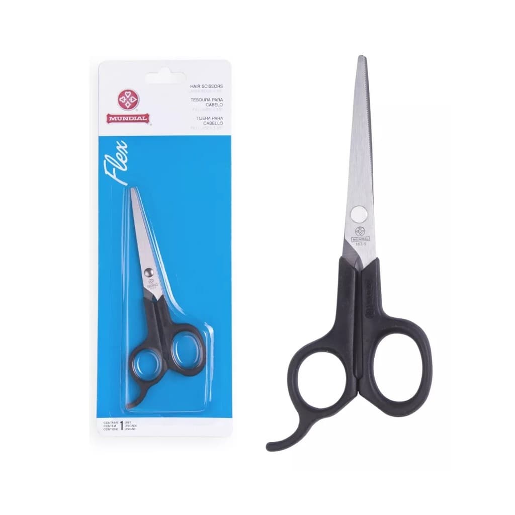 Mundial Flex Tesoura para Cabelo Laser 5 3/8 Código 163-5