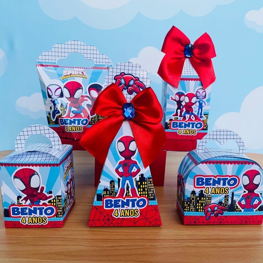 Kit Festa  Personalizados Spiday e Seus Amigos Espetaculares HOMEM ARANHA  | Lembrancinhas | Festa infantil