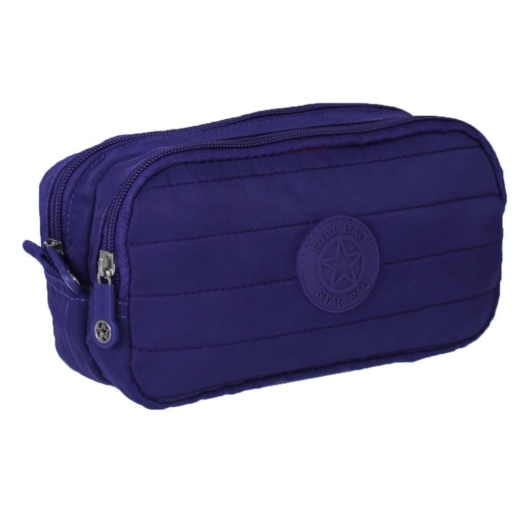 Estojo Duplo Violeta Impermeável Resistente e forrado
