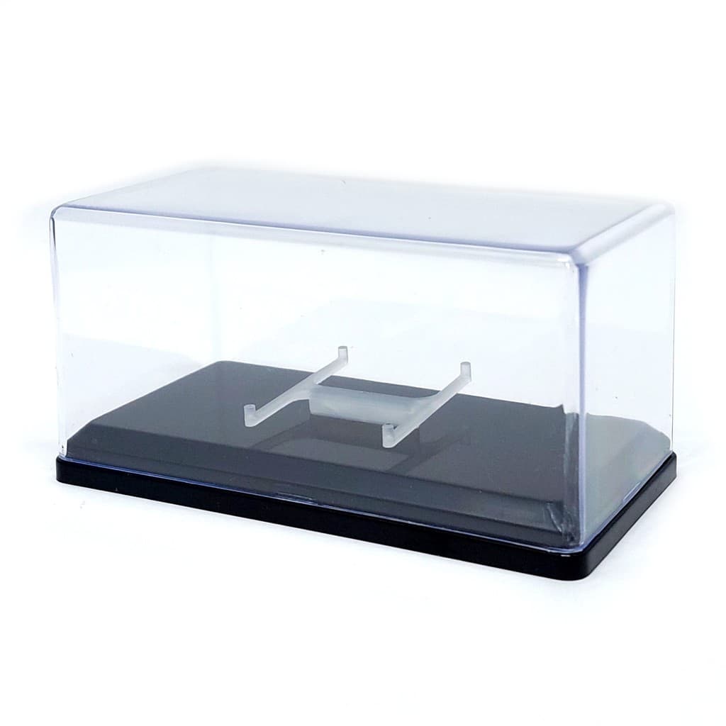 Case Transparente Base Preta Para Miniaturas 1:64 TKB