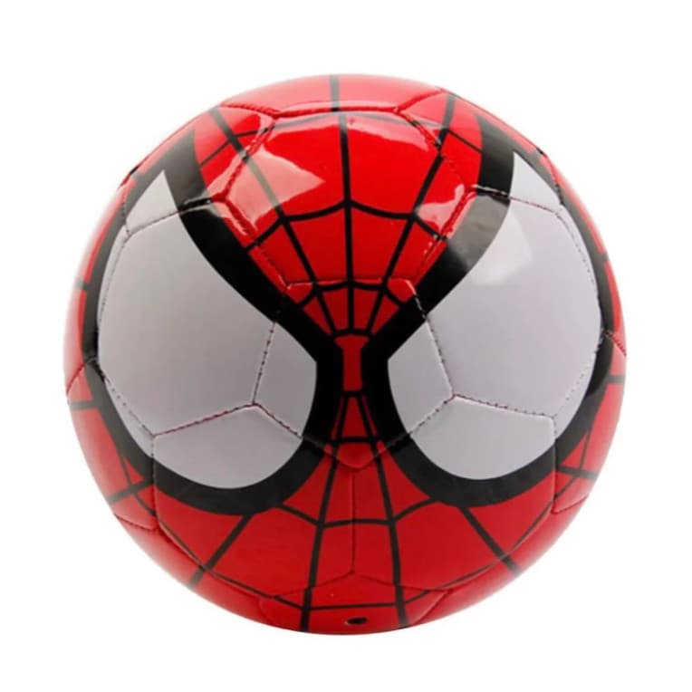 Bola De Futebol Homem Aranha Couro Sintético