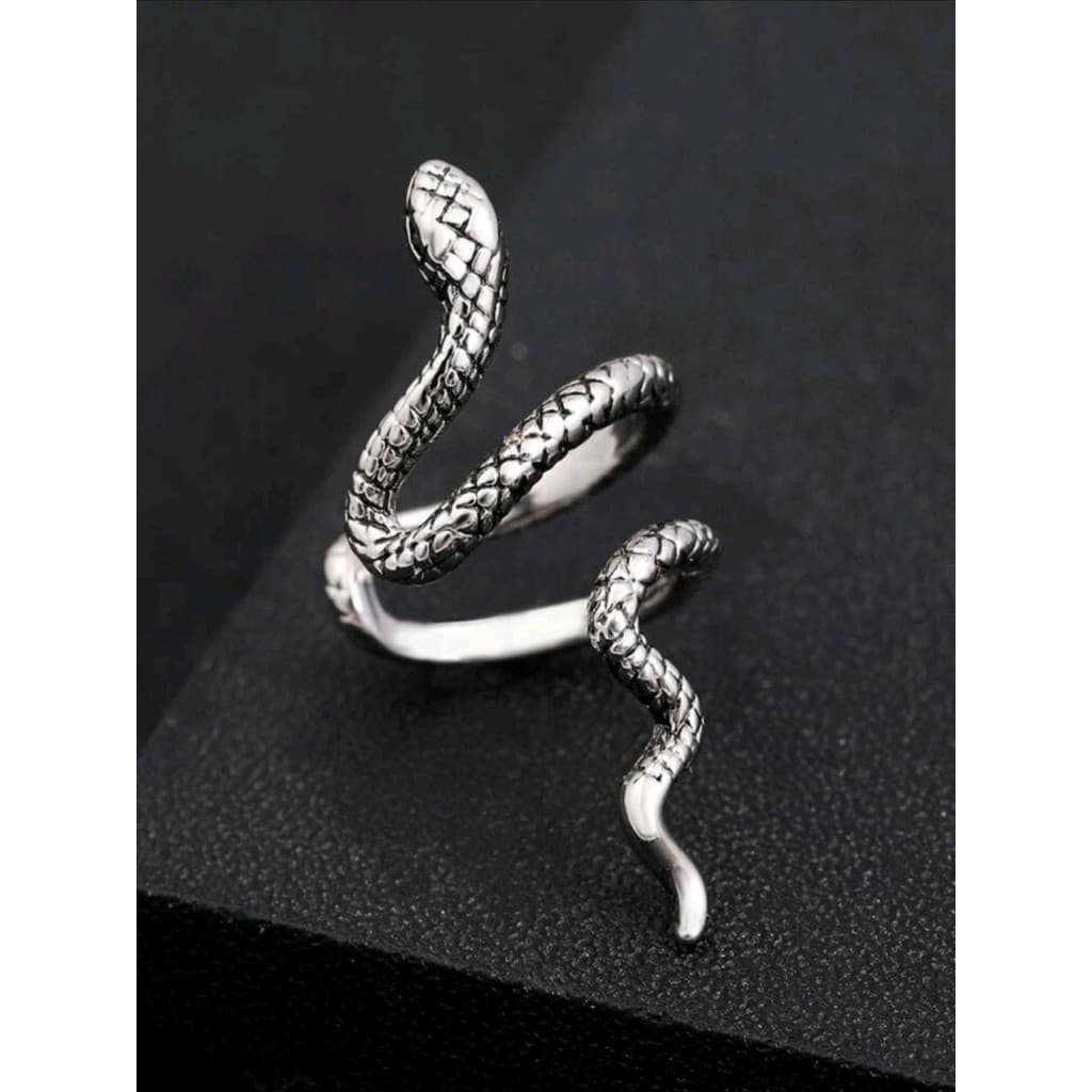 Brinco De Pressão Contorno De Orelha Serpente