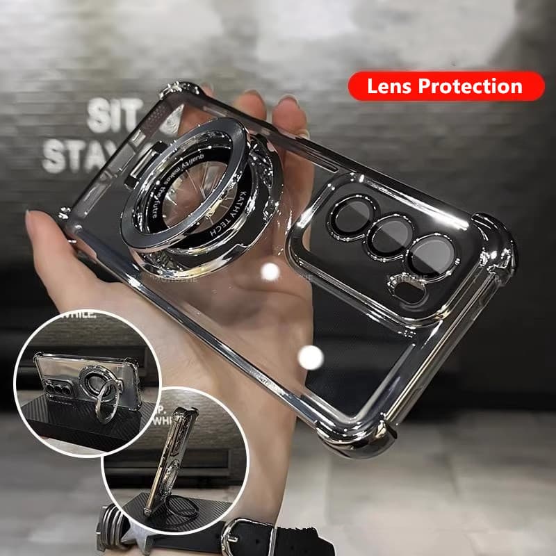 Capa Silicon Suporte Anti-Queda Case Samsung Galaxy A06 A16 A36 /A05 A15 A25 A35 A55/A14 A24 A34 A54