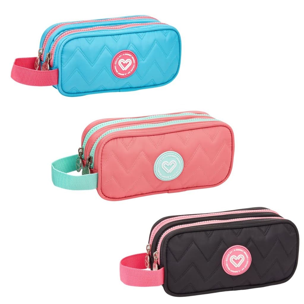 Estojo Duplo Escolar Feminino