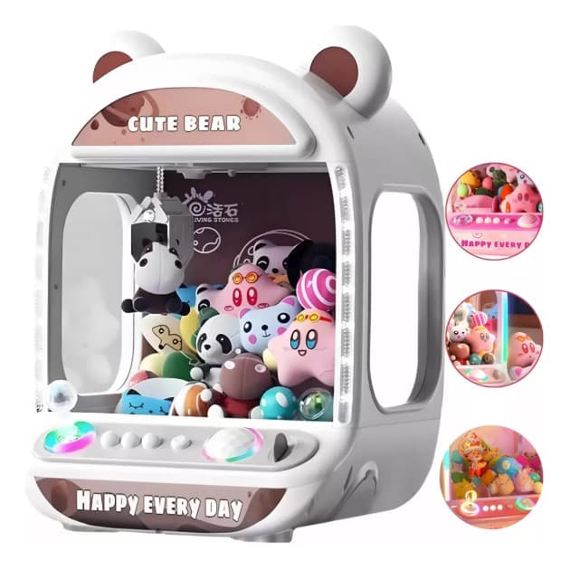 Mini Maquina Pegar Bichinhos Infantil Brinquedo Lançamento