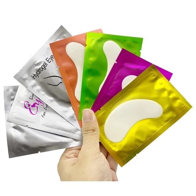 Pares Protetores de Pálpebra Gel Alongamento Cílios Patch Pad Pads Em Gel.