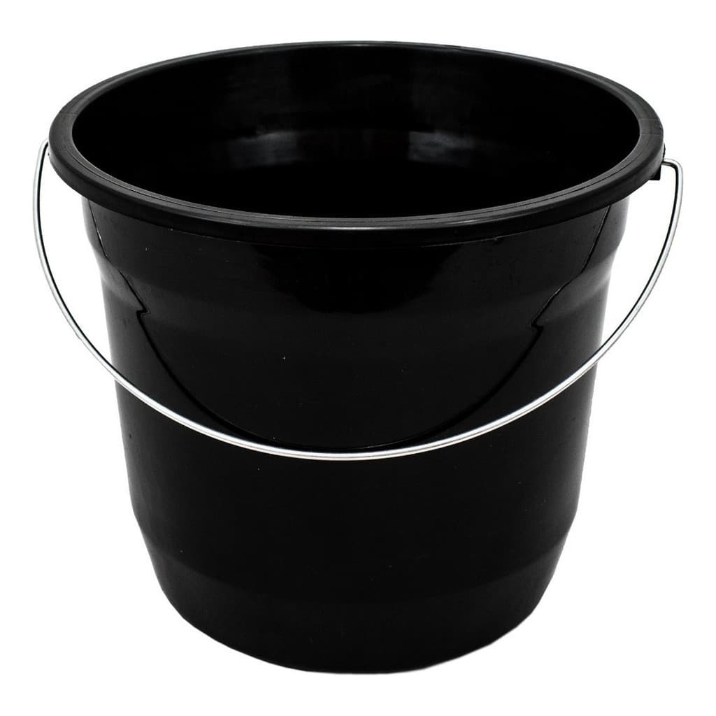 Kit 2 Baldes Plástico 5 Litros Alça Reforçada Limpeza casa cozinha restaurante