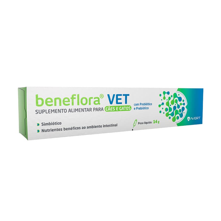 BENEFLORA VET 14G Avert Prebiótico Cães Gatos