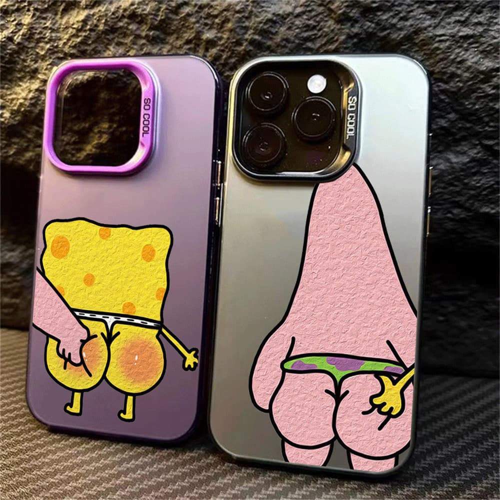Capa De Colchão À Prova De Choque Patrício Para iPhone 7 8 11 12 13 14 15 pro max plus x/xs xr XSMAX