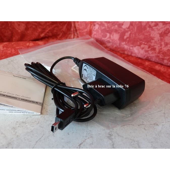 FONTE CARREGADOR PHIL 5V MINI B 100mHa