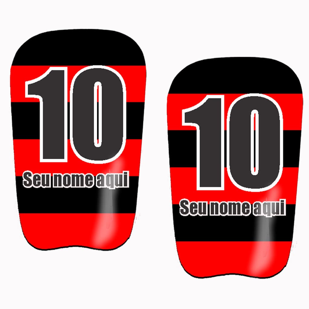 Caneleira Personalizada Listrada Com Seu Numero e Nome M03