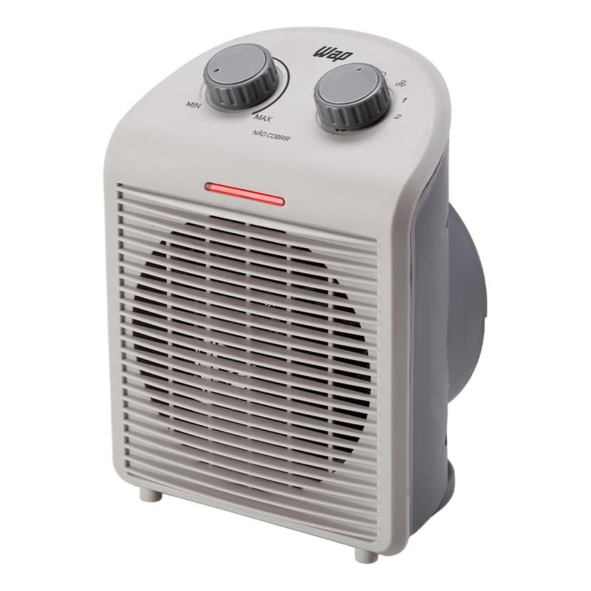 Aquecedor Elétrico Portátil 1500W 3 em 1 WAP AIR HEAT Inverno 127V