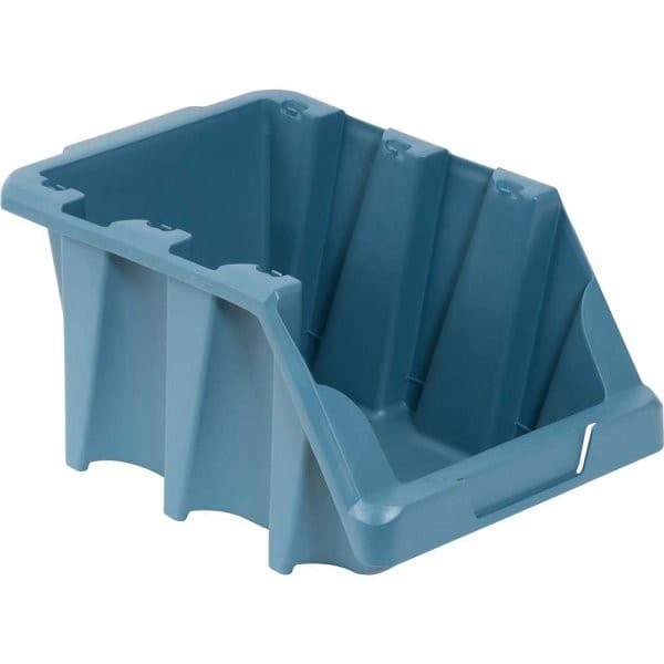 Gaveteiro plástico nº 7 18.0 cm x 22.0 cm x 34.0 cm modelo prático azul VONDER