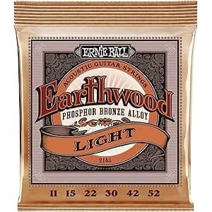 Encordoamento Ernie Ball 011 para Violão Earthwood Phosphor Bronze Original Premium