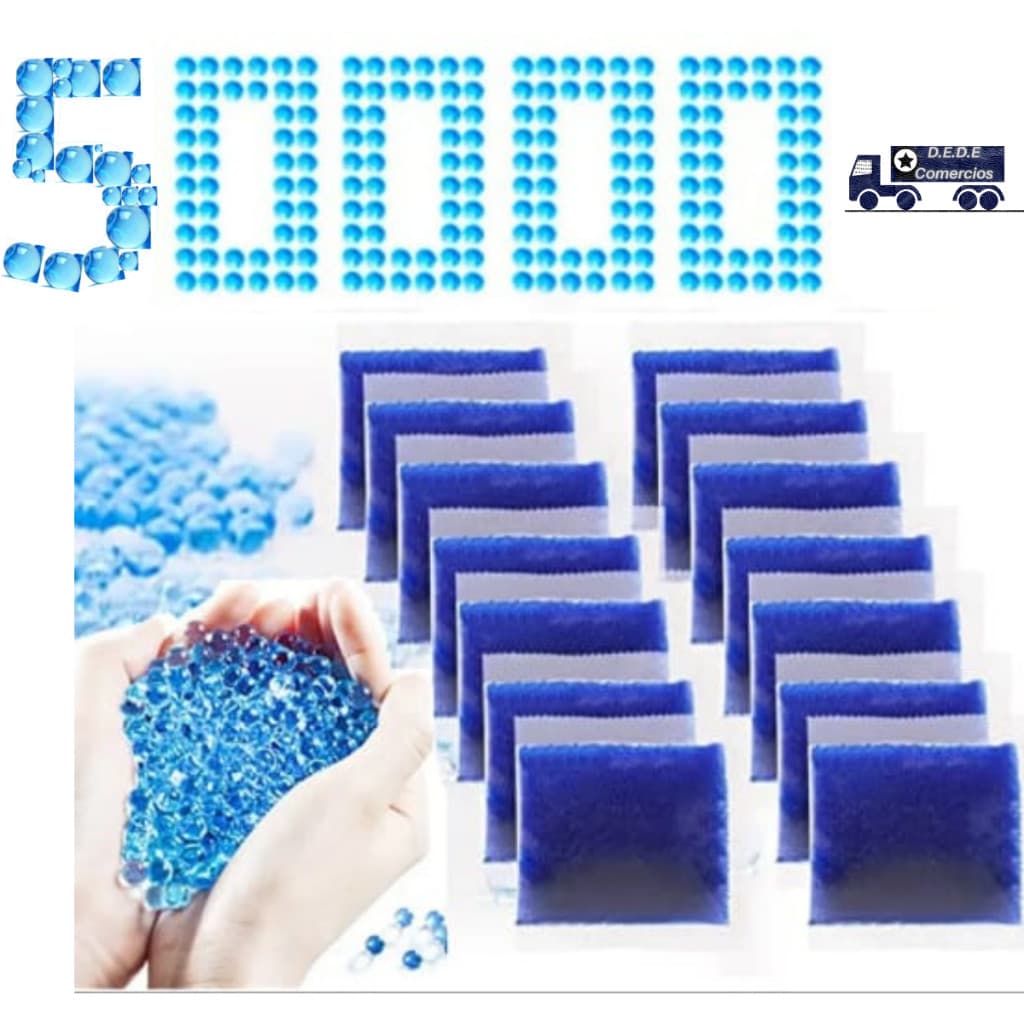 50.000 Bolinhas De Gel Arminha Brinquedo Orbeez de munição