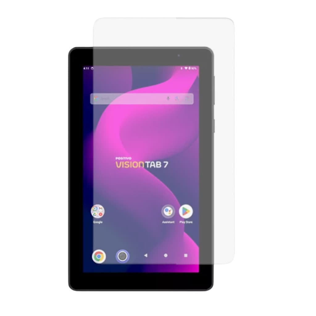 Película de Cristal Para Tablet Positivo Vision Tab 7 7 Polegadas Plástico Maleável