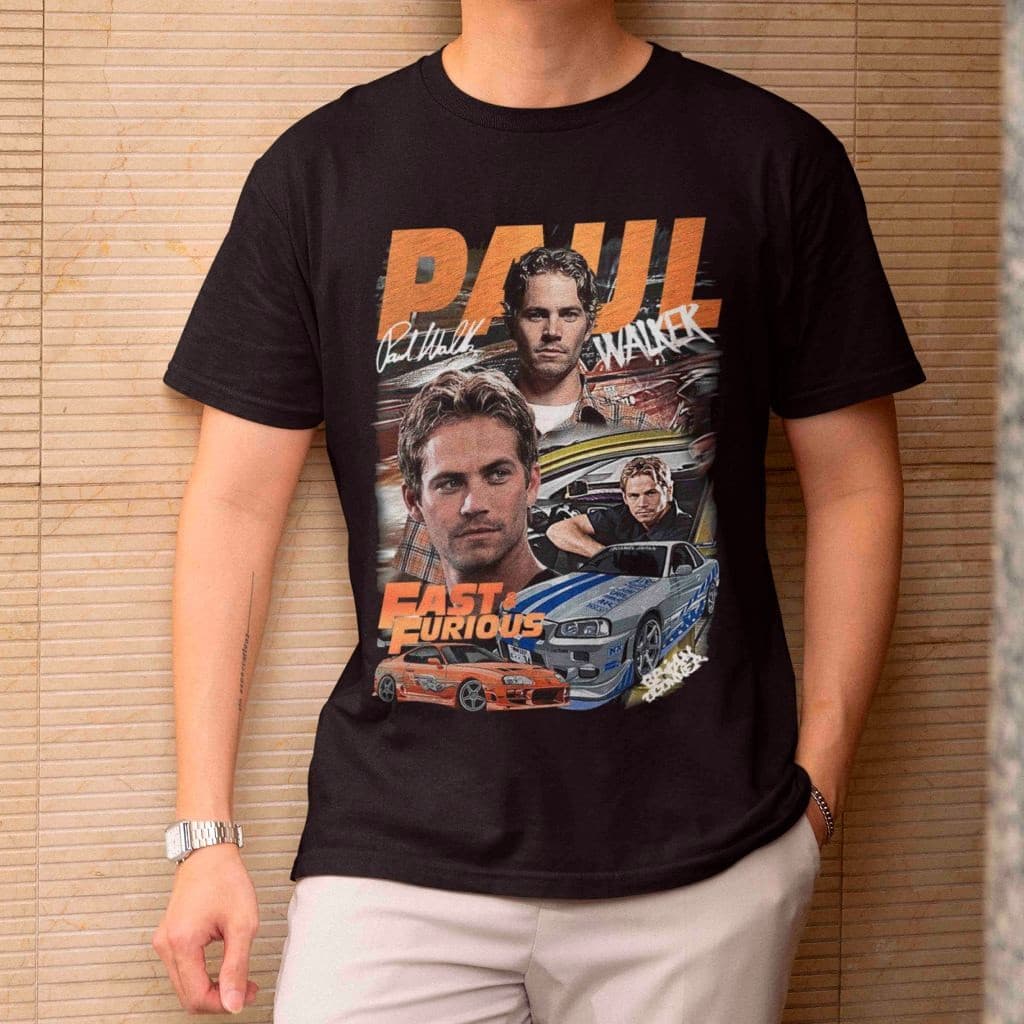 Camiseta Unissex Altíssima Quadidade Brian Estampa Full Veloses Furiosos