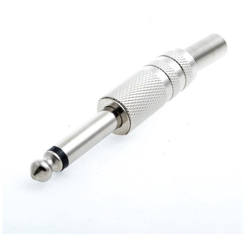 10 Conector P10 Mono Com Mola Oferta