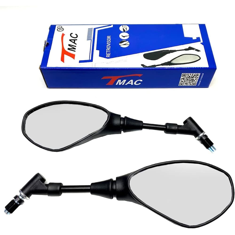 Par De Retrovisor Gs 650 F800 BMW Honda Fixo Convexa 360°