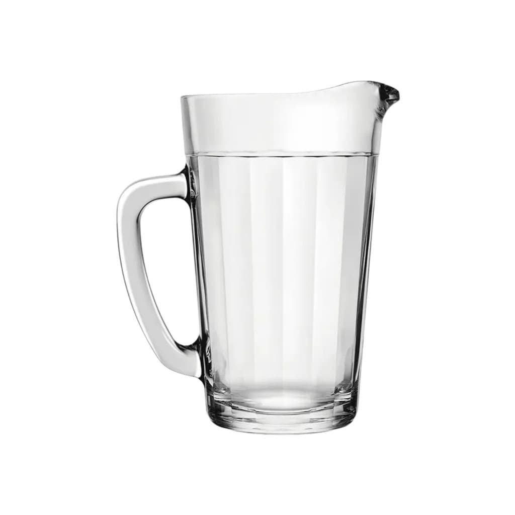 Kit 10 Jarra De Suco Vidro Estilo Copo Americano 750ml C/alça Nadir