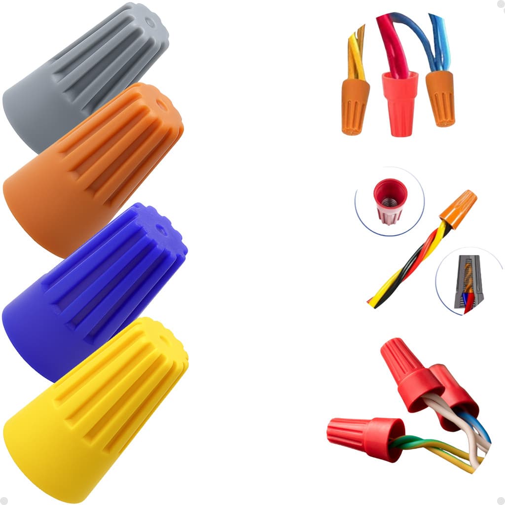 CONECTOR TORÇÃO FIOS CABOS 0,8 A 10MM -70 PÇS