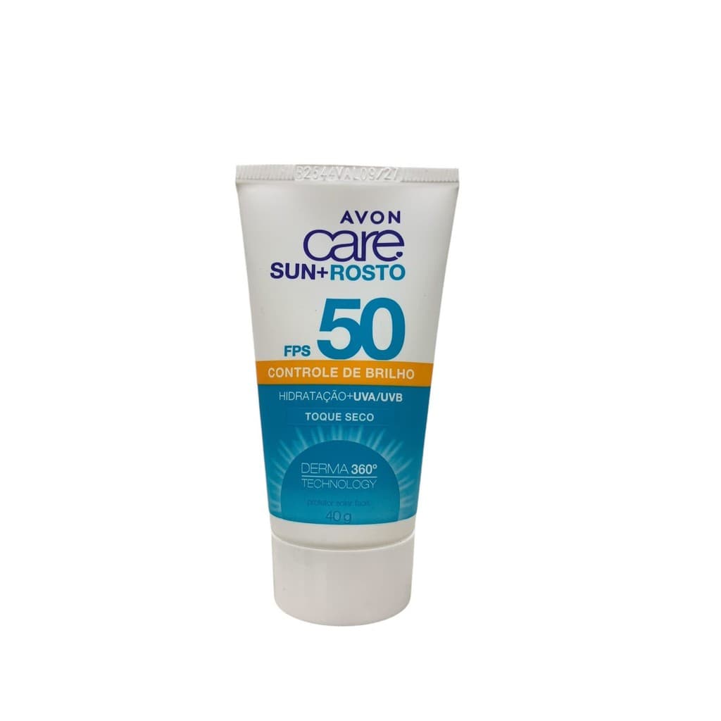 Protetor Solar Care Sun+ Controle de Brilho 40g FPS 50 - Avon