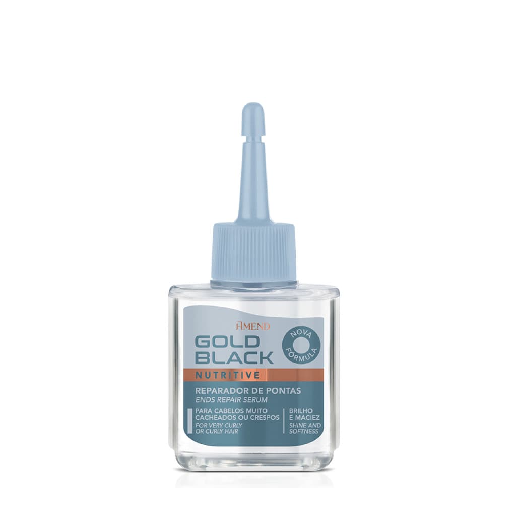Gold Black Amend Nutritive Reparador de Pontas Brilho 30ml