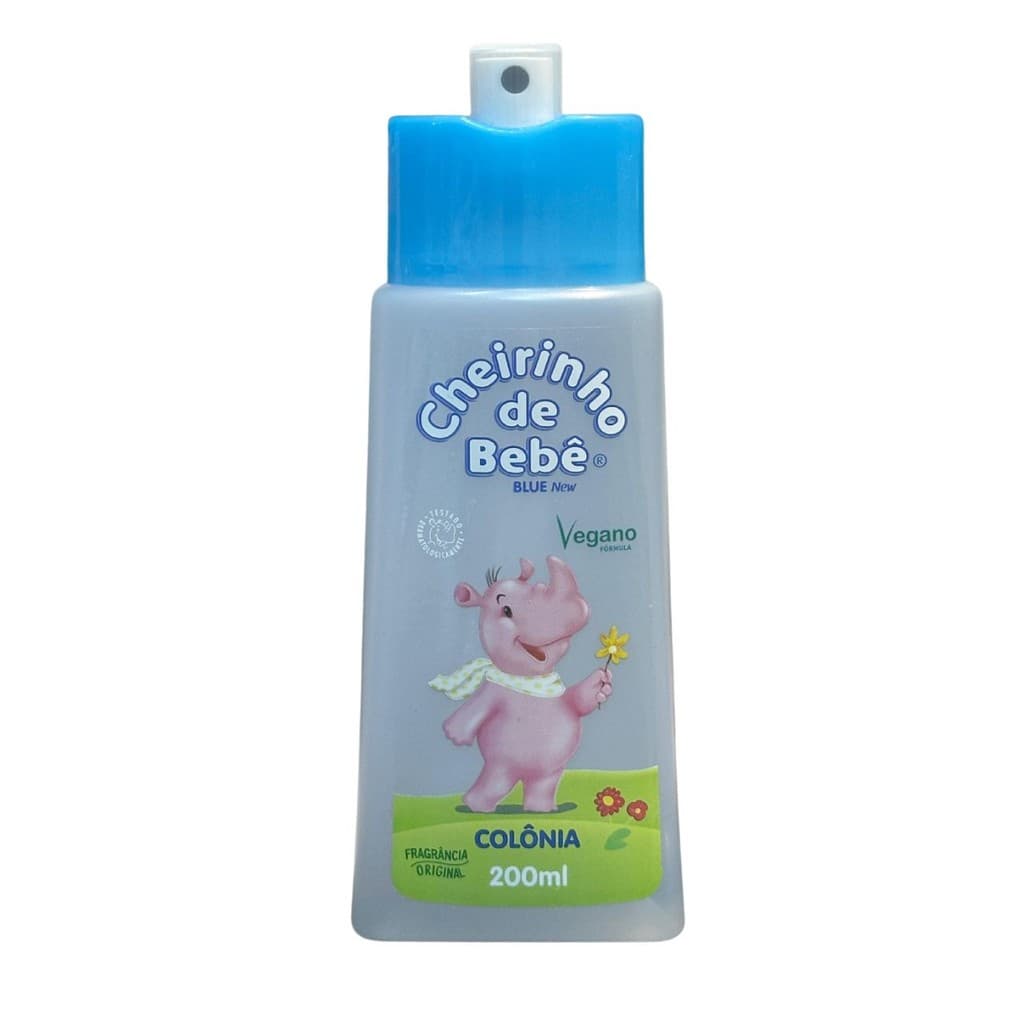 Colônia Cheirinho De Bebê Azul 200ml