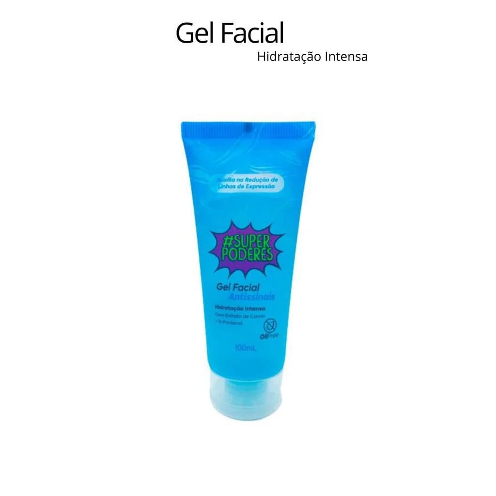 Gel Facial Antissinais Super Poderes