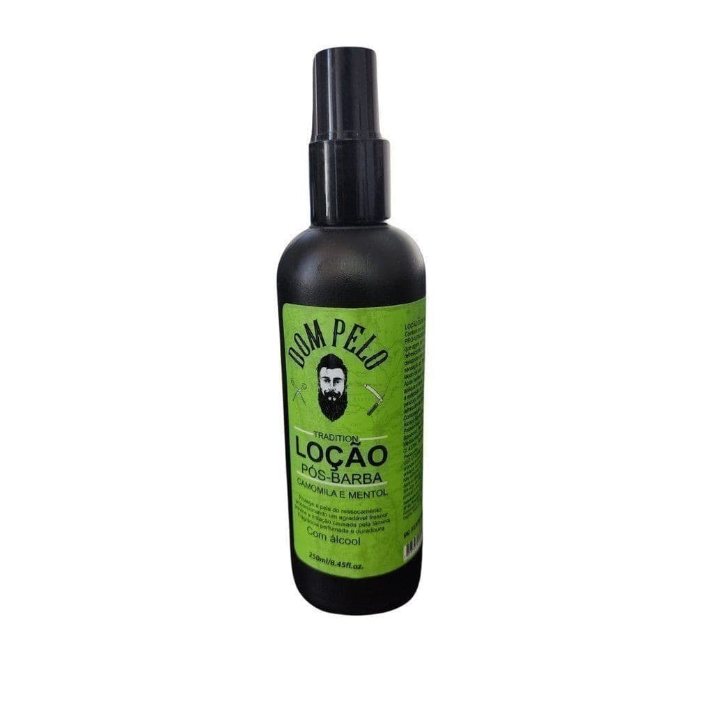 Loção Pós Barba Barbeiro Barbearia Previne Irritação Mentol 250ml
