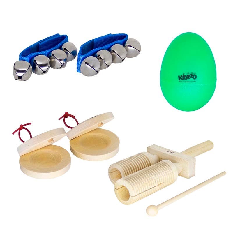 Kit de Coordenação e Ritmo Instrumentos Musicais Crianças