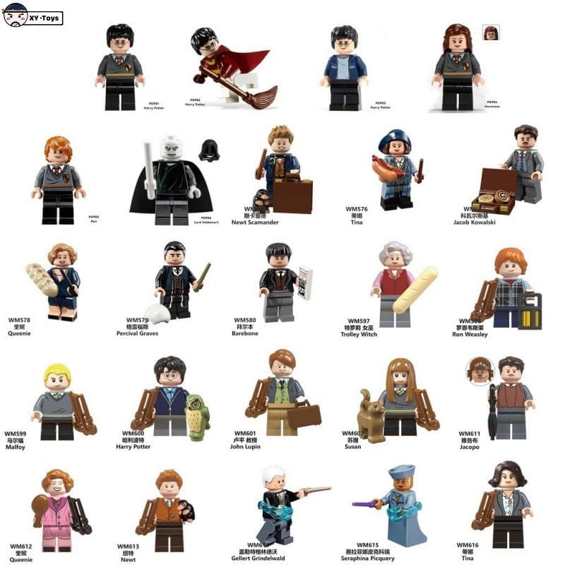 Blocos De filmes Brinquedos Infantis Presentes De Aniversário Pequenos Potter Ron Bonecas