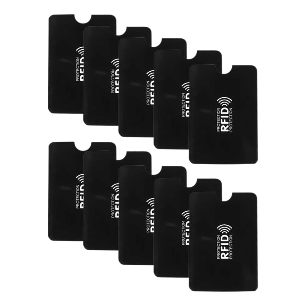Capa Protetor De Cartão Bancário Anti Furto Rfid Kit 10 Uni